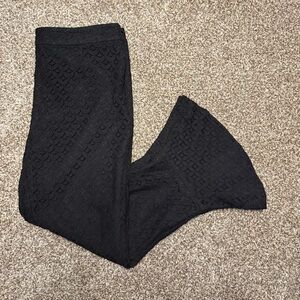 ISLA MAUDE Women’s Black Lace Pants size Medium